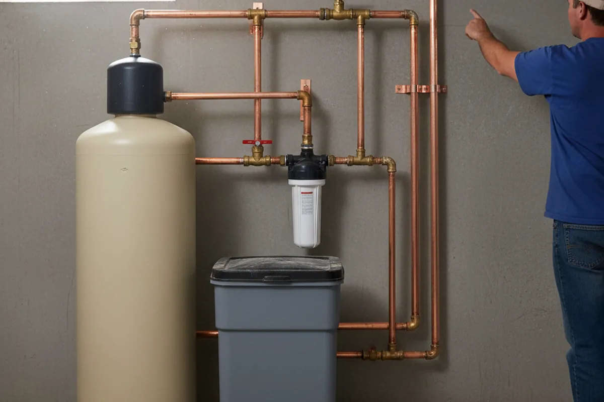 Whole-house water treatment system installed in Marble Rock